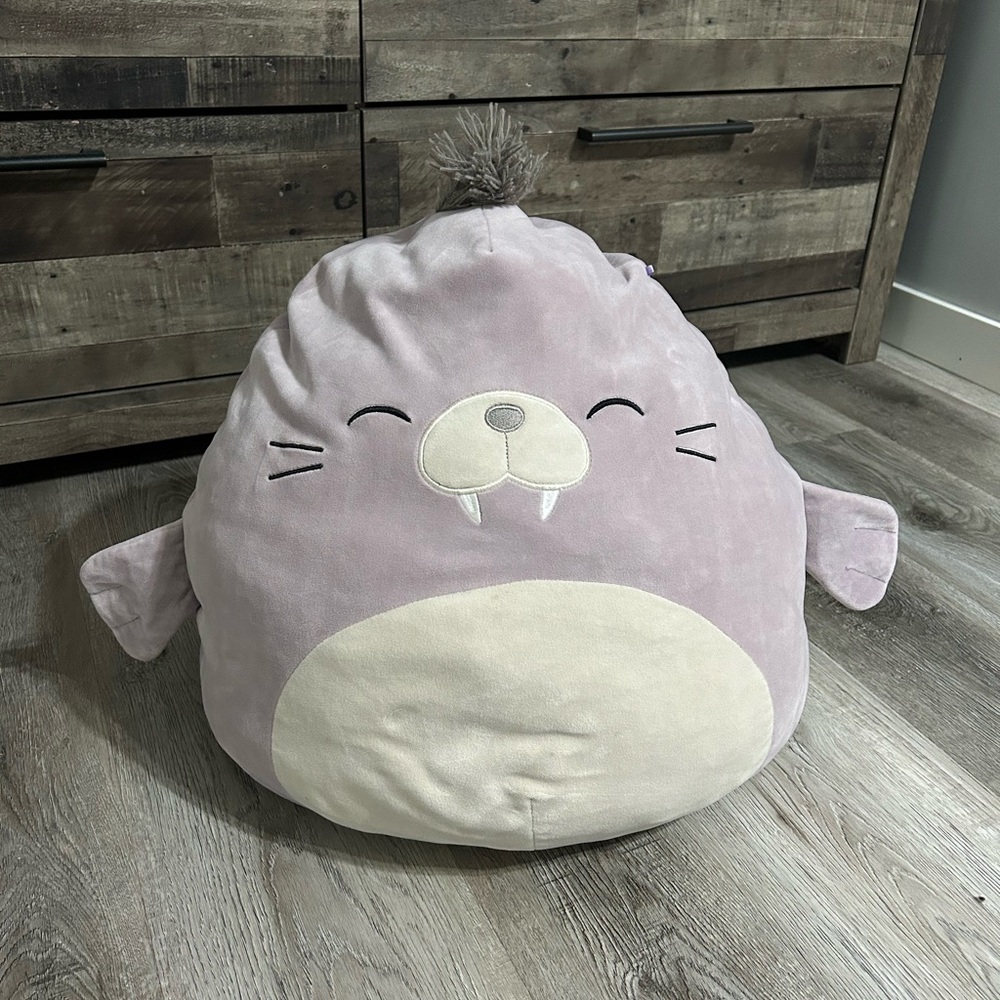 24” Kwame The Walrus Squishmallow!